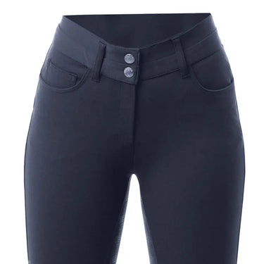 Equetech Navy Shaper Ladies Full Seat Breeches - 28" (UK 12)| Online For Equine