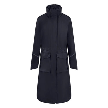 Equetech Navy Utopia Ladies Luxe Recycled Waterproof Riding Coat| Online For Equine