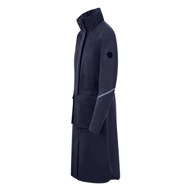 Equetech Navy Utopia Ladies Luxe Recycled Waterproof Riding Coat| Online For Equine