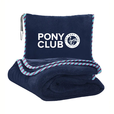 Equetech Official Pony Club 2-in-1 Blanket / Travel Pillow| Online For Equine