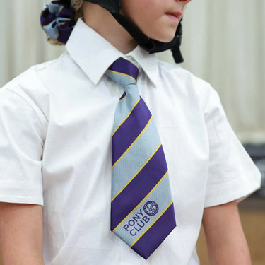 Equetech Official Pony Club Ready-Tied Members Tie| Online For Equine