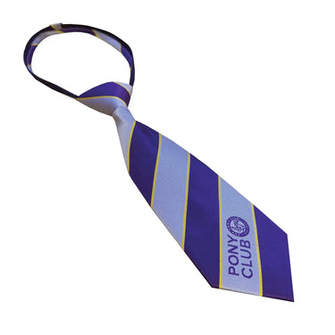 Equetech Official Pony Club Ready-Tied Members Tie| Online For Equine