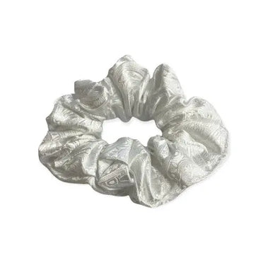 Buy Equetech Paisley Brocade Scrunchie - Colour White| Online for Equine