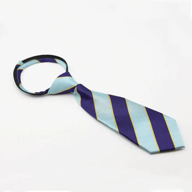 Equetech Purple Children's Junior PC Stripe Ready-tied tie| Online For Equine
