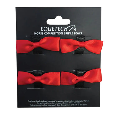 Equetech Red Horse Horse Bridle Warning Ribbons| Online For Equine