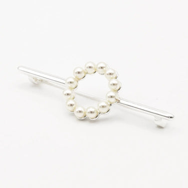 Equetech Silver Ladies Deluxe Halo Stock pin