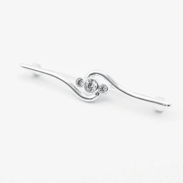 Equetech Silver Ladies Deluxe Twist Stock Pin| Online For Equine