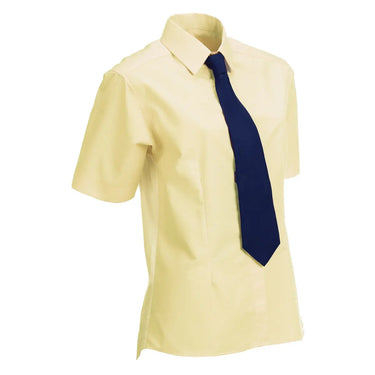 Buy Equetech Soft Yellow Ladies Flexion Stretch Show Shirt| Online for Equine