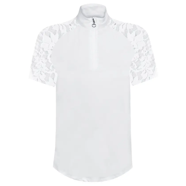 Equetech White Children's Junior Mia Competition Shirt