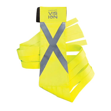 Buy the Equetech Yellow Hi-Vis Vision Tail Tassels | Online for Equine