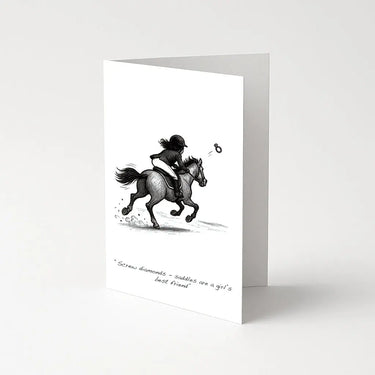 Equetech 'Diamonds' Greetings Card| Online For Equine