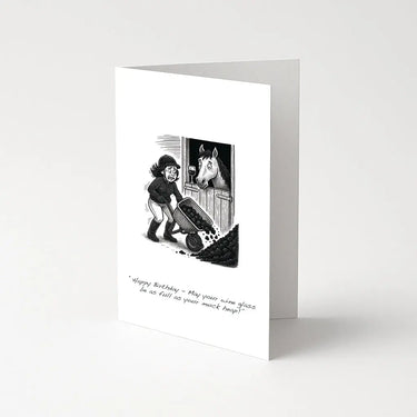 Equetech 'Muck Heap' Greetings Card| Online For Equine