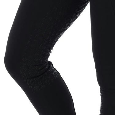 Buy Equi-Theme Ladies Black Full Silicone Seat Water-Repellent Softshell Breeches| Online for Equine
