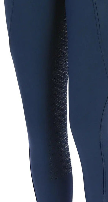 Buy Equi-Theme Ladies Navy Full Silicone Seat Water-Repellent Softshell Breeches| Online for Equine