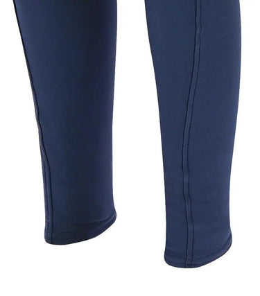 Buy Equi-Theme Ladies Navy Full Silicone Seat Water-Repellent Softshell Breeches| Online for Equine