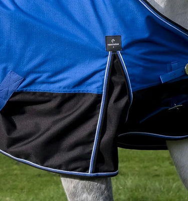 Buy Equi-Thème Tyrex 1200D "Aisance" No Fill Turnout Rug - Blue/Black| Online for Equine