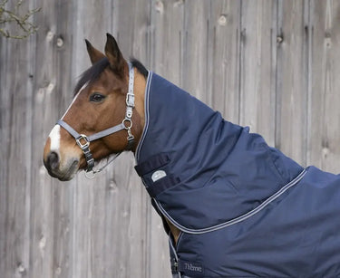 Buy Equi-Thème Tyrex 600D 0g Lightweight Neck Cover - Navy/Grey| Online for Equine