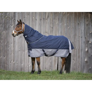 Buy Equi-Thème Tyrex 600D 450G Turnout Rug - Navy/Grey| Online for Equine