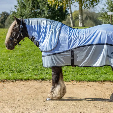 Equilibrium Quick Chill Cool Rug Detachable Neck Light Blue| Online For Equine