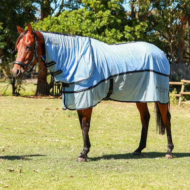 Equilibrium Quick Chill Cool Rug Detachable Neck Light Blue| Online For Equine
