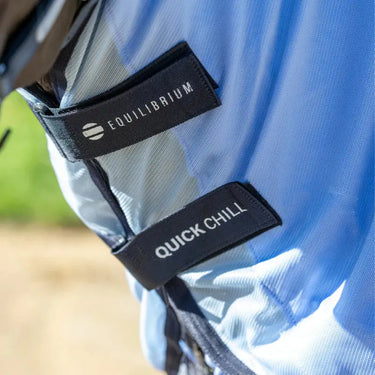 Equilibrium Quick Chill Cool Rug Detachable Neck Light Blue| Online For Equine