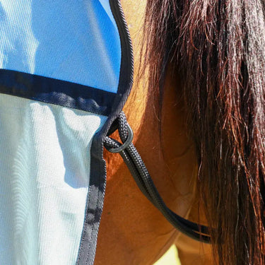Equilibrium Quick Chill Cool Rug Detachable Neck Light Blue| Online For Equine