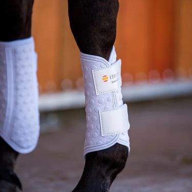 Buy Equilibrium White Stretch & Flex Flatwork Wraps | Online for Equine