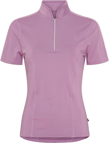 Equipage Ladies Awesome Very Grape Short Sleeve Riding Blouse| Online For Equine