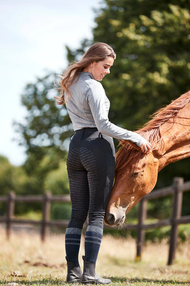 Equipage Ladies Axon Long Sleeve Half-Zip Shirt| Online For Equine