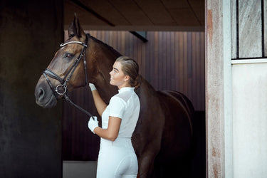 Equipage Ladies Fleur Short Sleeved Showshirt| Online For Equine