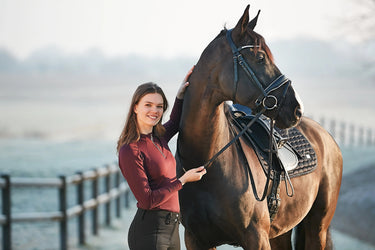 Equipage Ladies Jemma Long Sleeve Half-Zip Top| Online For Equine