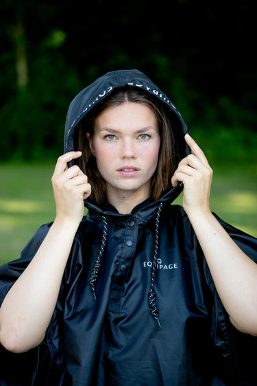 Equipage Ladies Lala Rain Poncho| Online For Equine