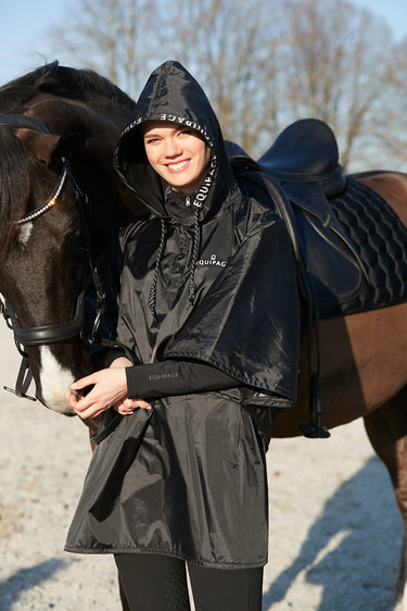 Equipage Ladies Lala Rain Poncho| Online For Equine