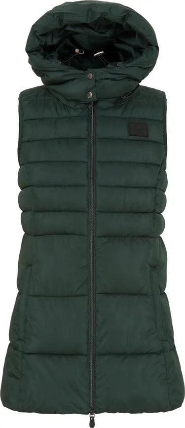 Buy Equipage Ladies Quilted Jill Spruce Green Winter Gilet| Online for Equine