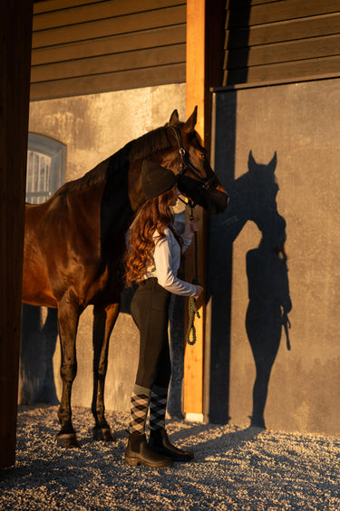 Equipage Ladies Selena Winter Tights Full Grip| Online For Equine