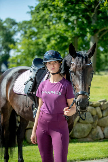Equipage Ladies Telina Short Sleeve Riding Blouse| Online For Equine