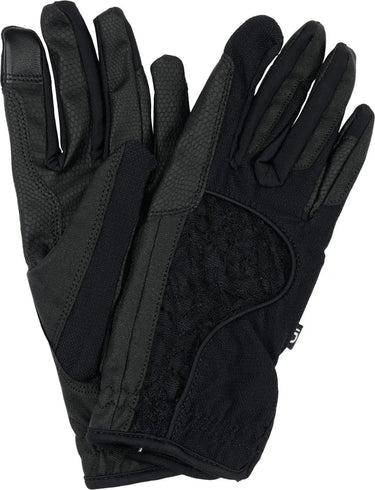 Equipage Larissa Black Lace Riding Gloves| Online For Equine