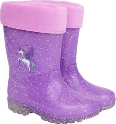 Equipage Light Glitter Wellies For Kids| Online For Equine