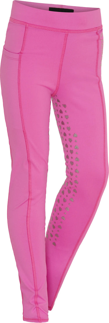 Equipage Molly Heart Glitter Riding Tights With Full Grip| Online For Equine