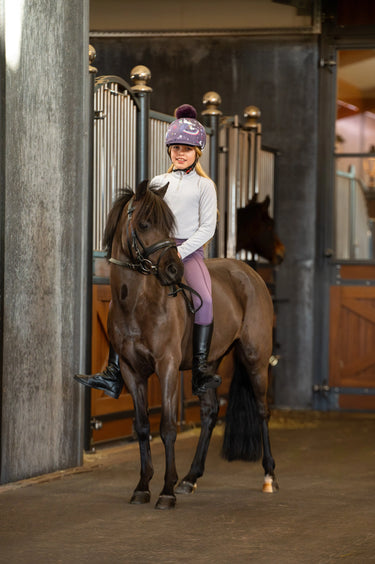 Equipage Shimmer Half-Zip Long-Sleeved Riding Shirt| Online For Equine