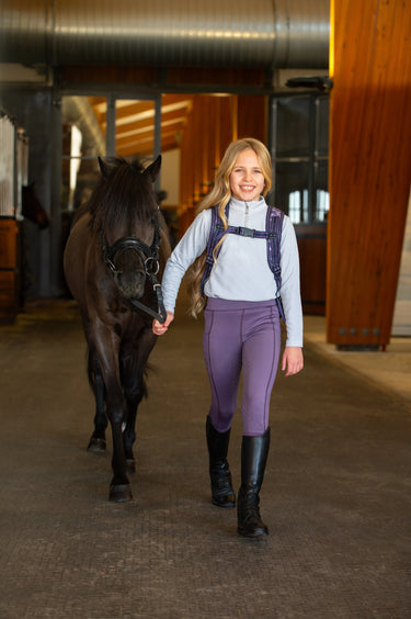 Equipage Sophia Winter Tights Full Grip For Kids| Online For Equine