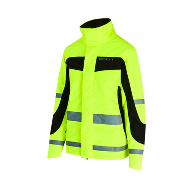 Buy Equisafety Hi Vis Yellow Winter Inverno Equestrian Jacket | Online for Equine