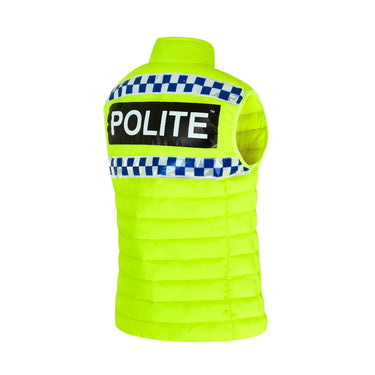 Buy Equisafety POLITE Hi Vis Fitted Gilet| Online for Equine