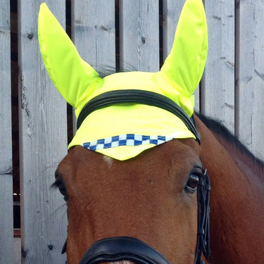 Buy Equisafety Polite Reflective Hi Vis Fly Hood| Online for Equine