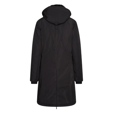 Buy Euro-Star Lauren Waterproof Ladies Long Black Jacket - UK 10-12| Online for Equine