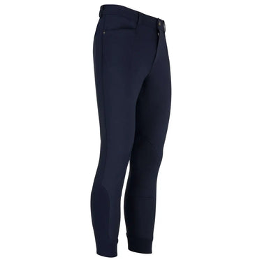 Buy Euro-Star Mens' Camillo Fabric Knee Breeches-Navy-Euro 44 (S, 30" Waist)| Online for Equine