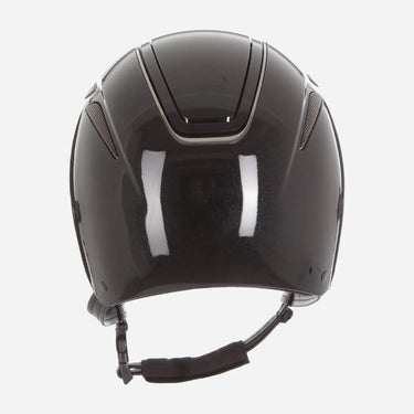 Evoke Callisto Classic Peak Riding Hat Black Metallic/Gunmetal| Online For Equine