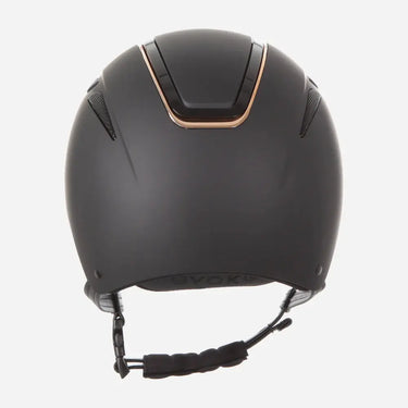 Evoke Callisto Classic Peak Riding Hat Black Rose Gold| Online For Equine