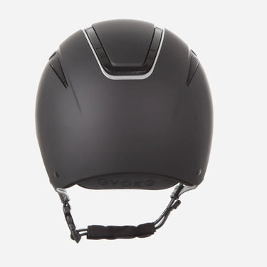 Evoke Callisto Classic Peak Riding Hat Black/Silver| Online For Equine