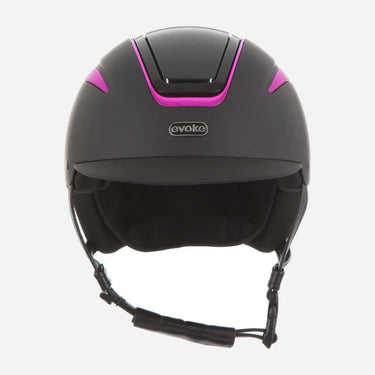 Evoke Callisto Classic Peak Riding Hat Galaxy 24 Black| Online For Equine